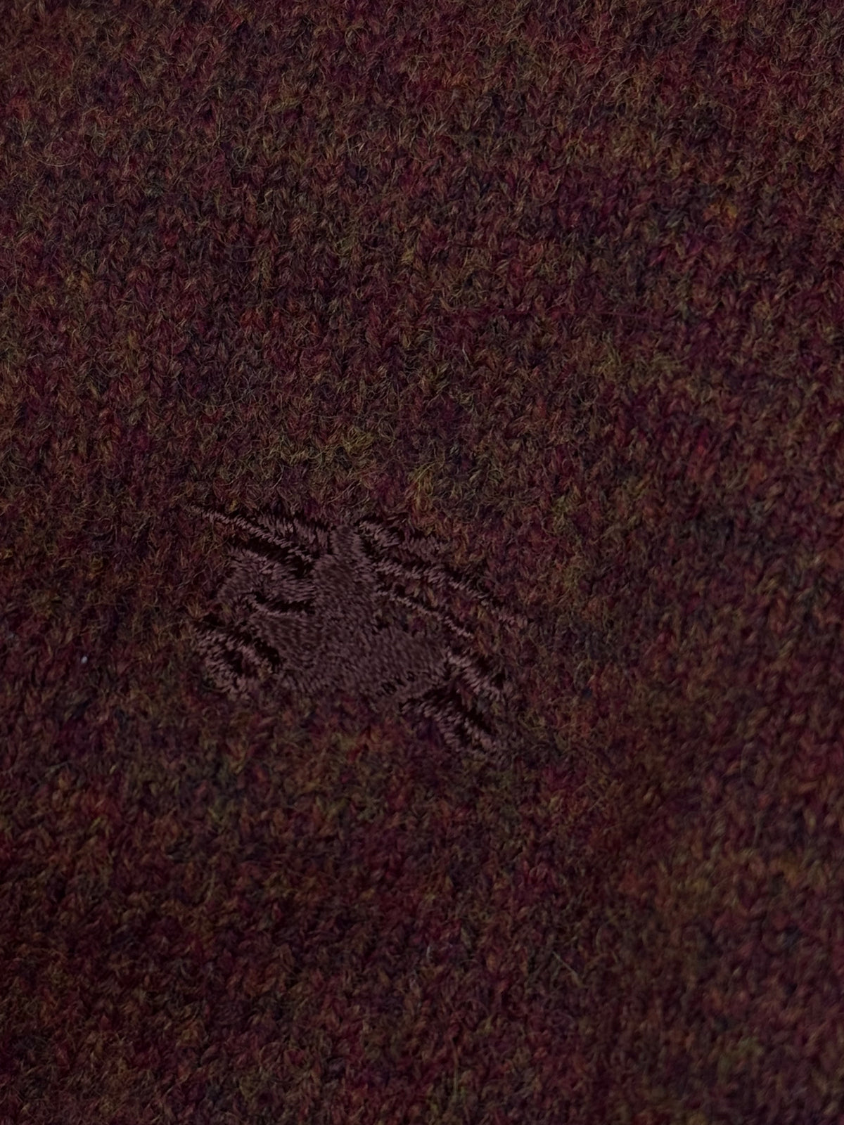 vintage Burberry knittedsweater {XL}