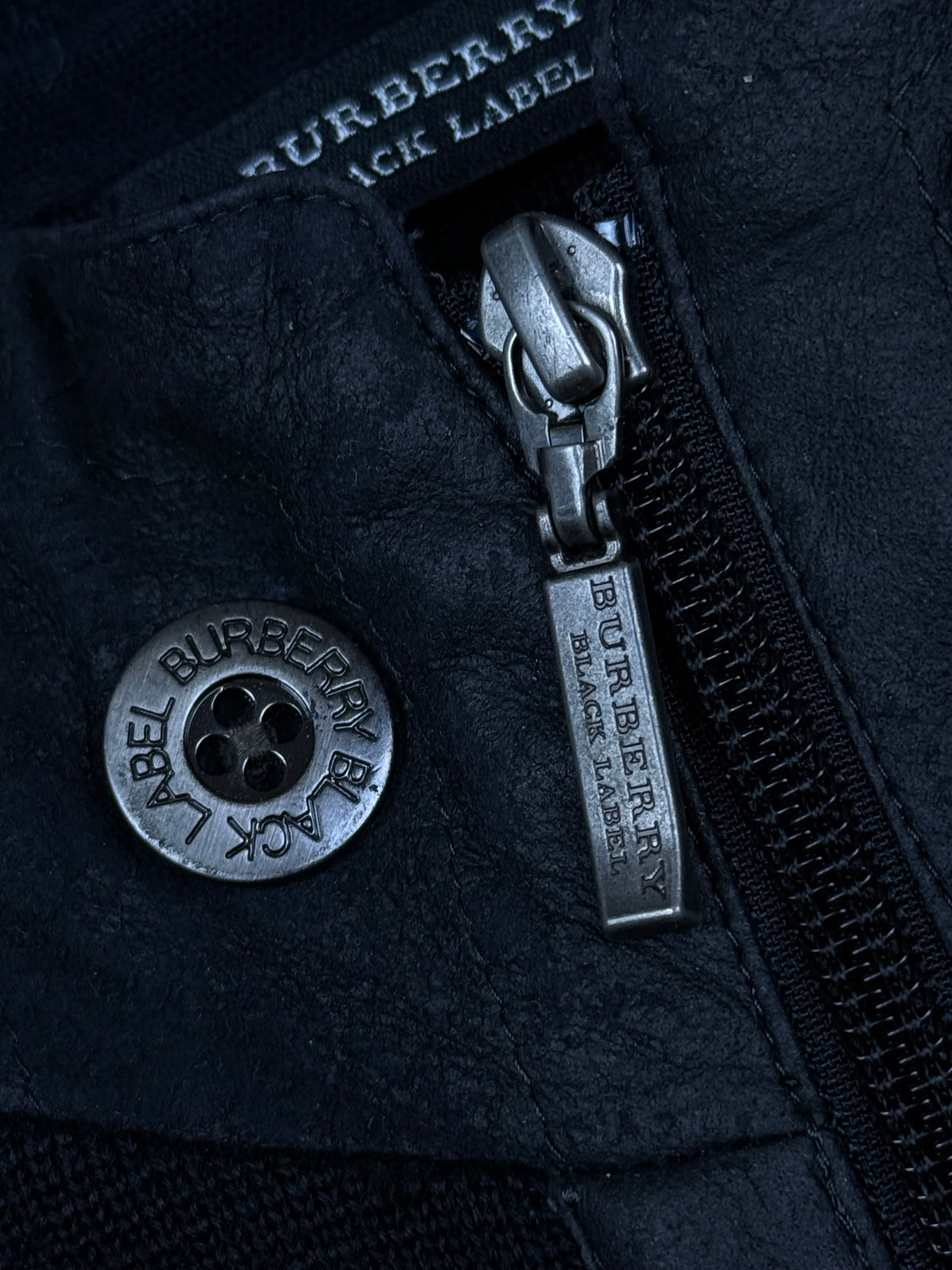 vintage Burberry Black Label sweatjacket {M}