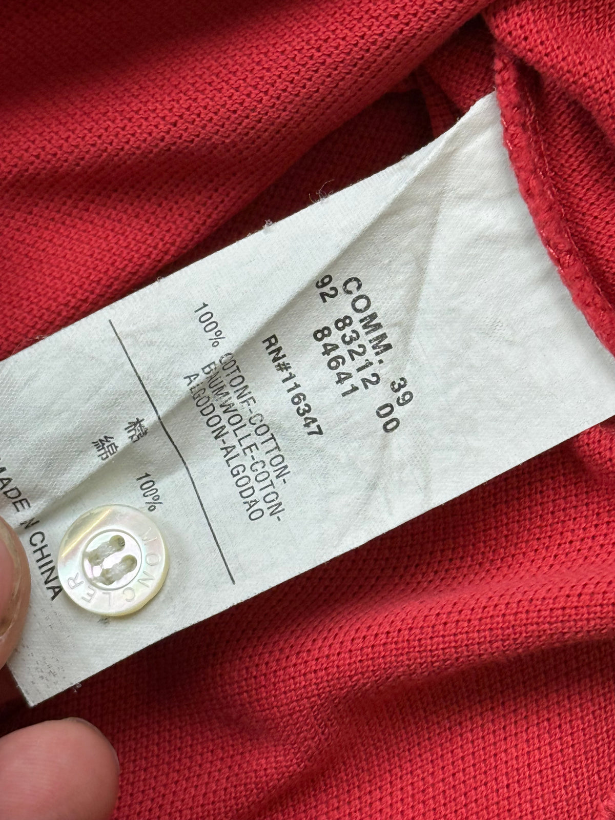 vintage Moncler polo
