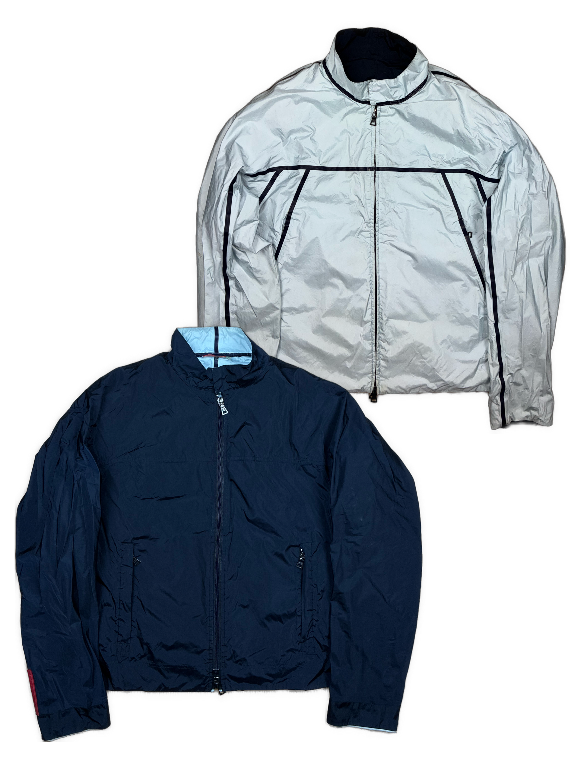 vintage reversible Prada windbreaker {M}