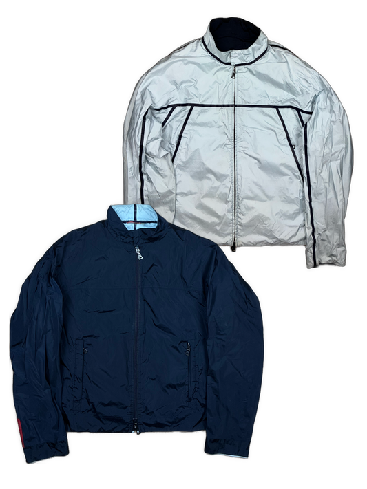 vintage reversible Prada windbreaker {M}