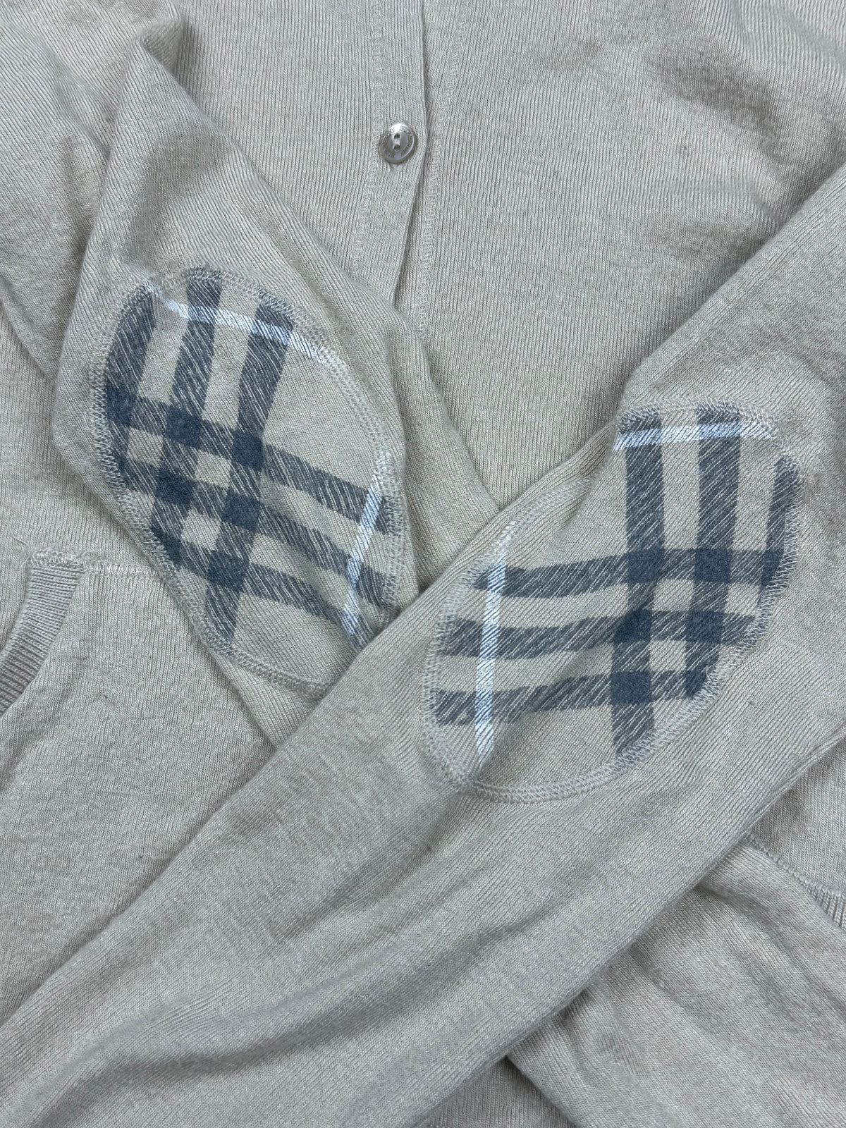vintage Burberry sweatjacket {XS}