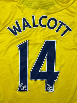 vintage Nike Fc Arsenal WALCOTT14 2013-2014 away jersey {XS}