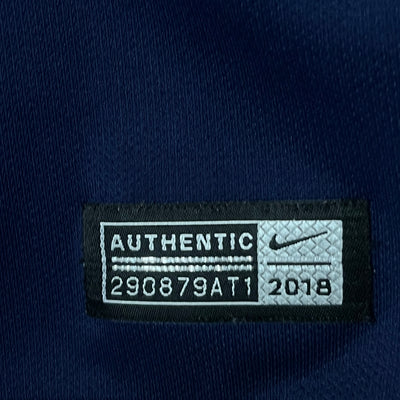 navyblue Nike PSG Paris Saint Germain MBAPPE7 2018-2019 home jersey {XS}