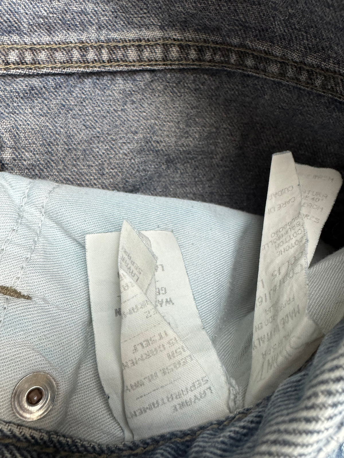vintage Armani jeans {S}