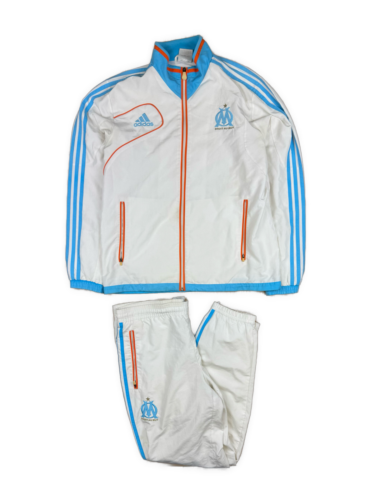 vintage Adidas Olympique Marseille tracksuit {L}