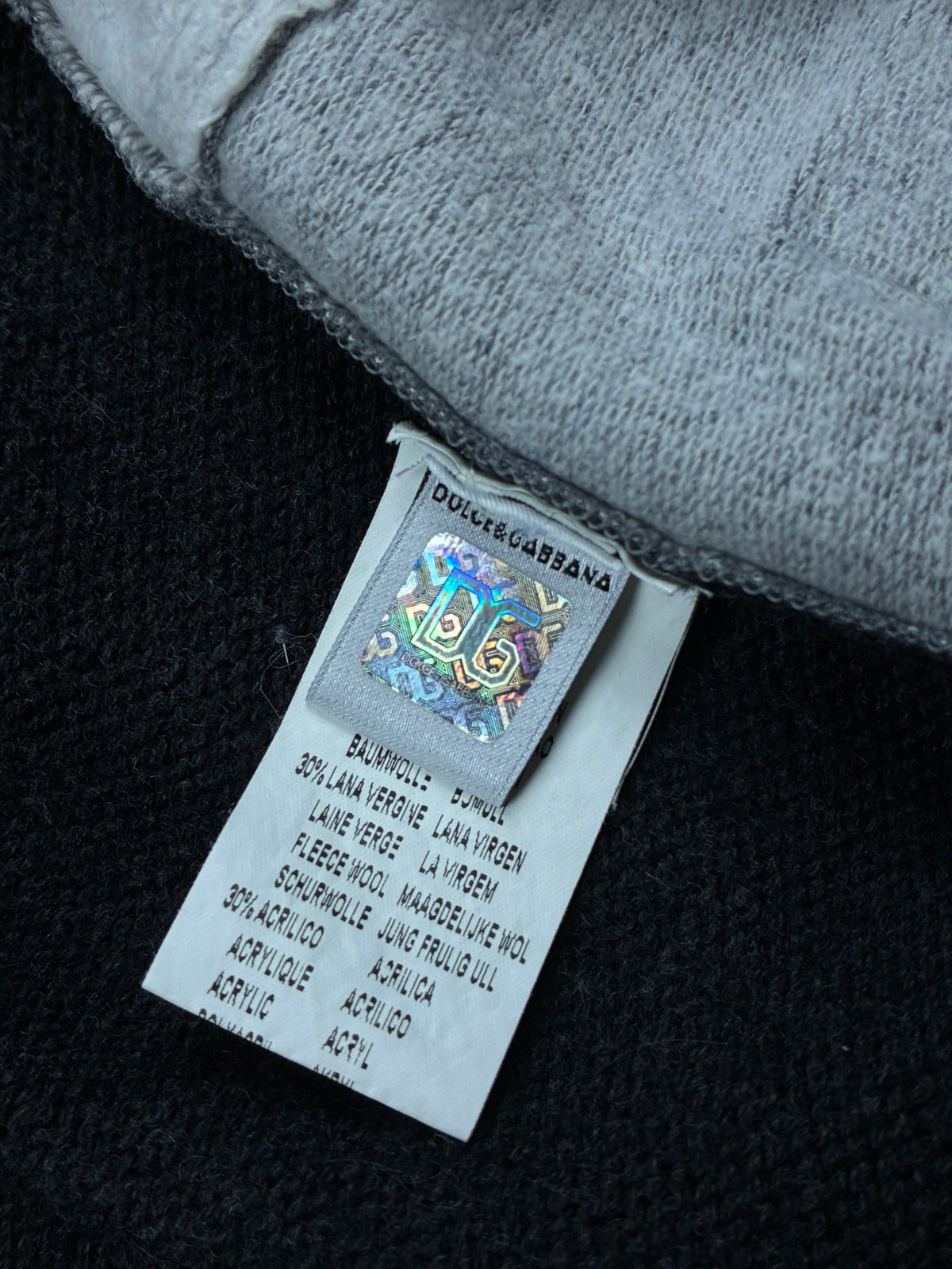vintage Dolce & Gabbana sweatjacket {XS}