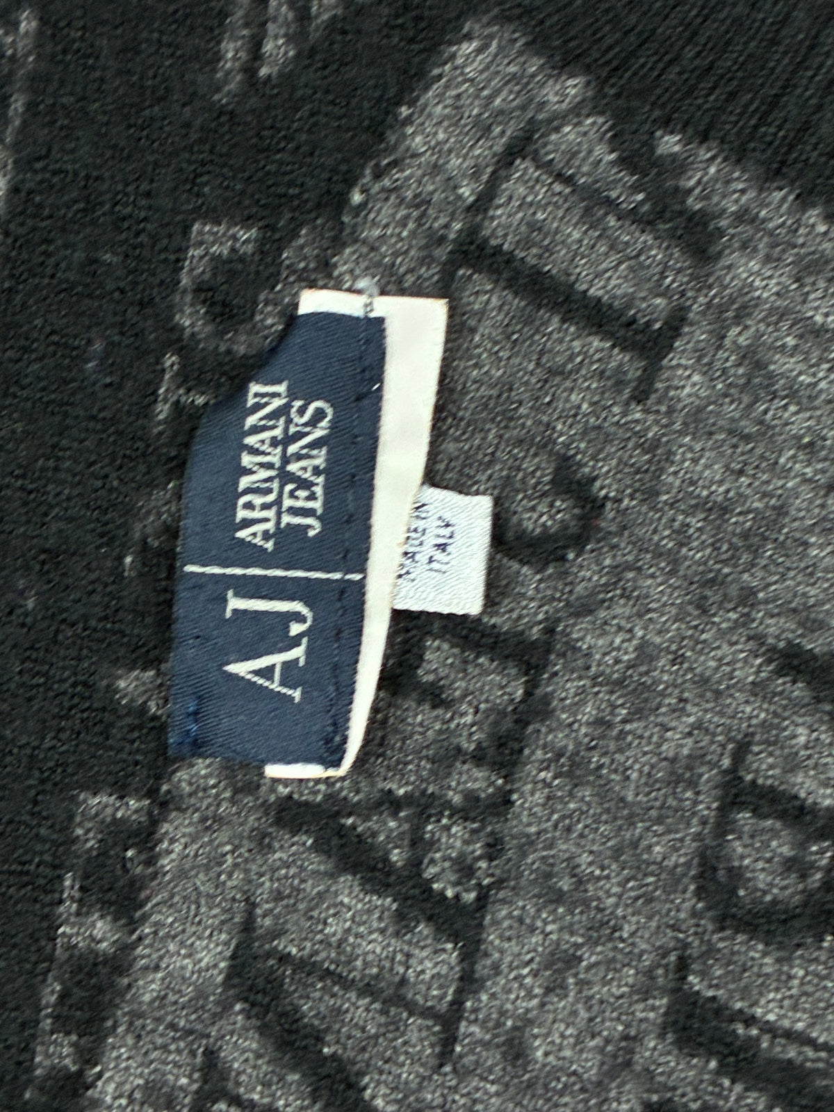 vintage Armani Jeans scarf