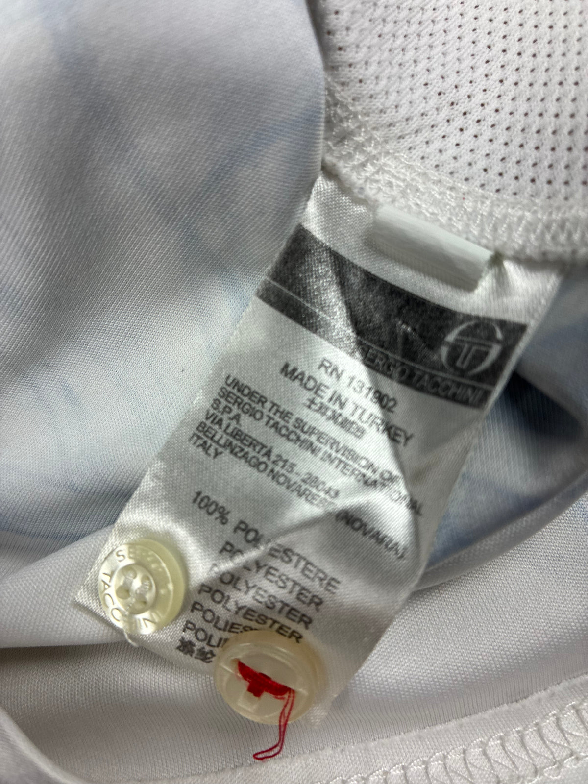 vintage Sergio Tacchini polo {L}