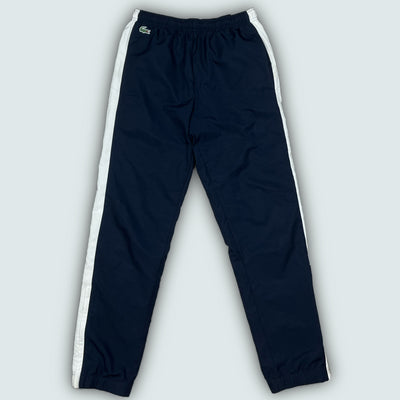 navyblue Lacoste trackpants {S}