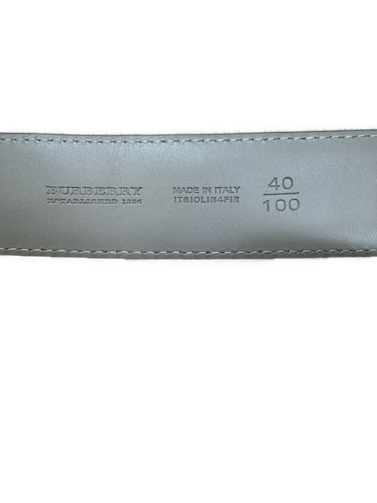 vintage Burberry belt