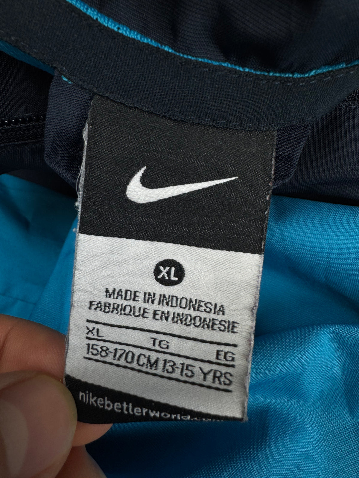 vintage Nike Fc Barcelona windbreaker {S}