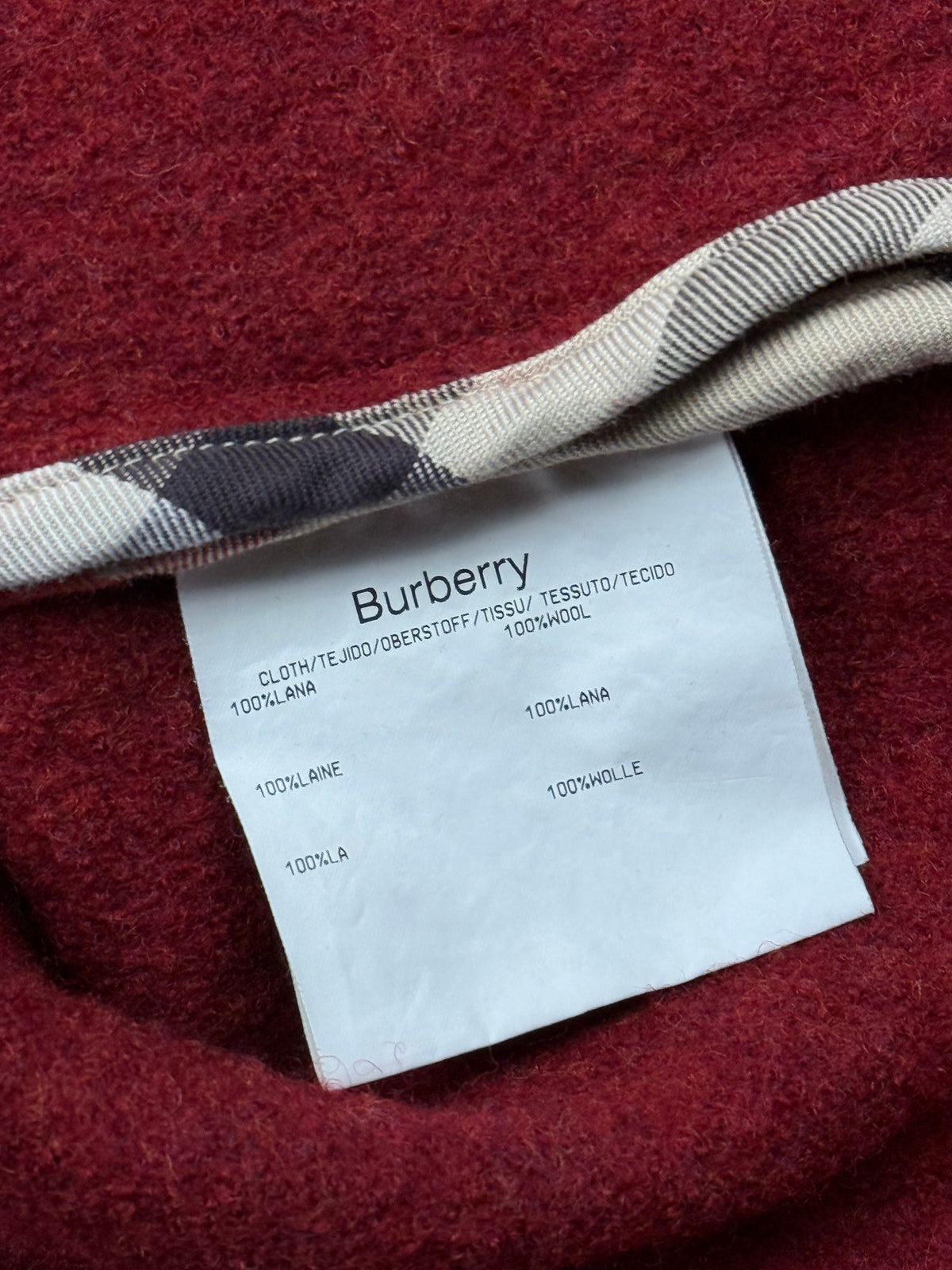 vintage Burberry coat {S}