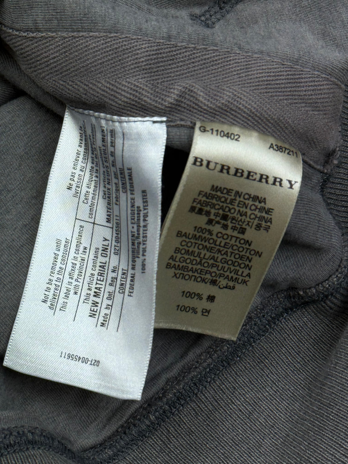 vintage Burberry sweatjacket {M}