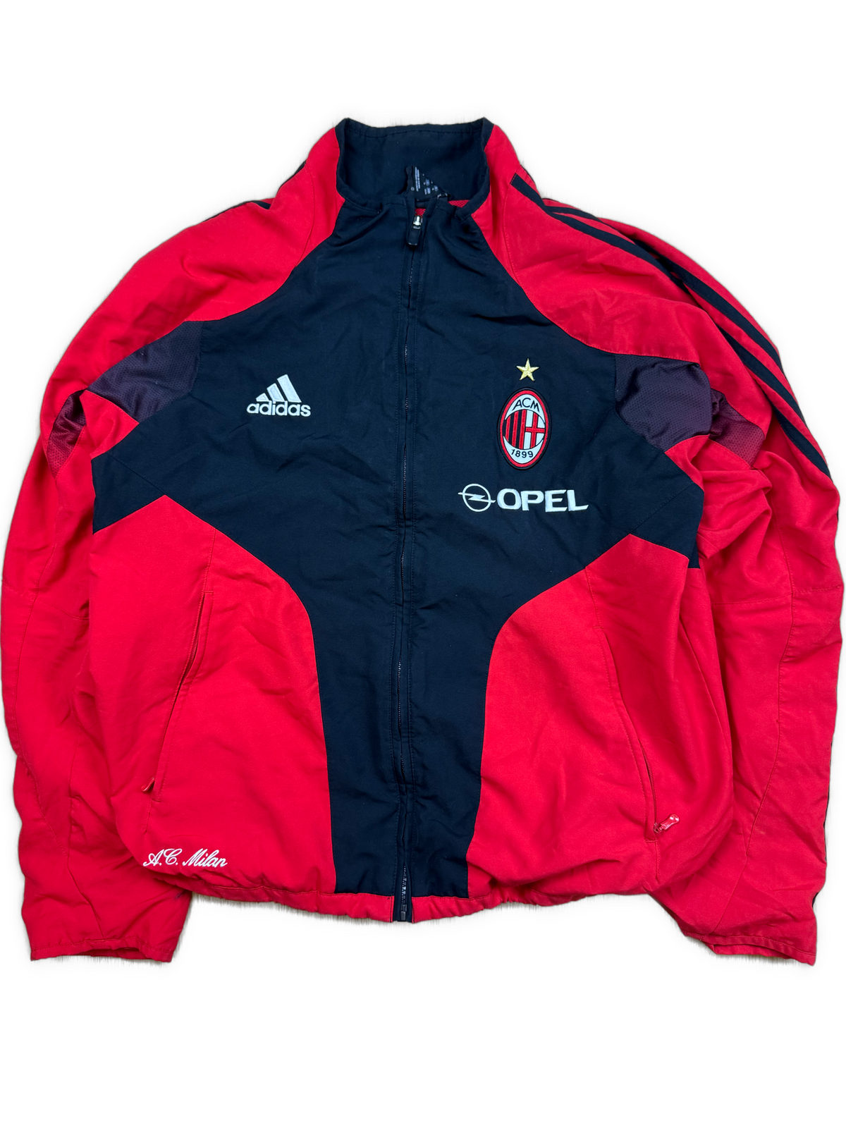 vintage Adidas Ac Milan windbreaker {M}