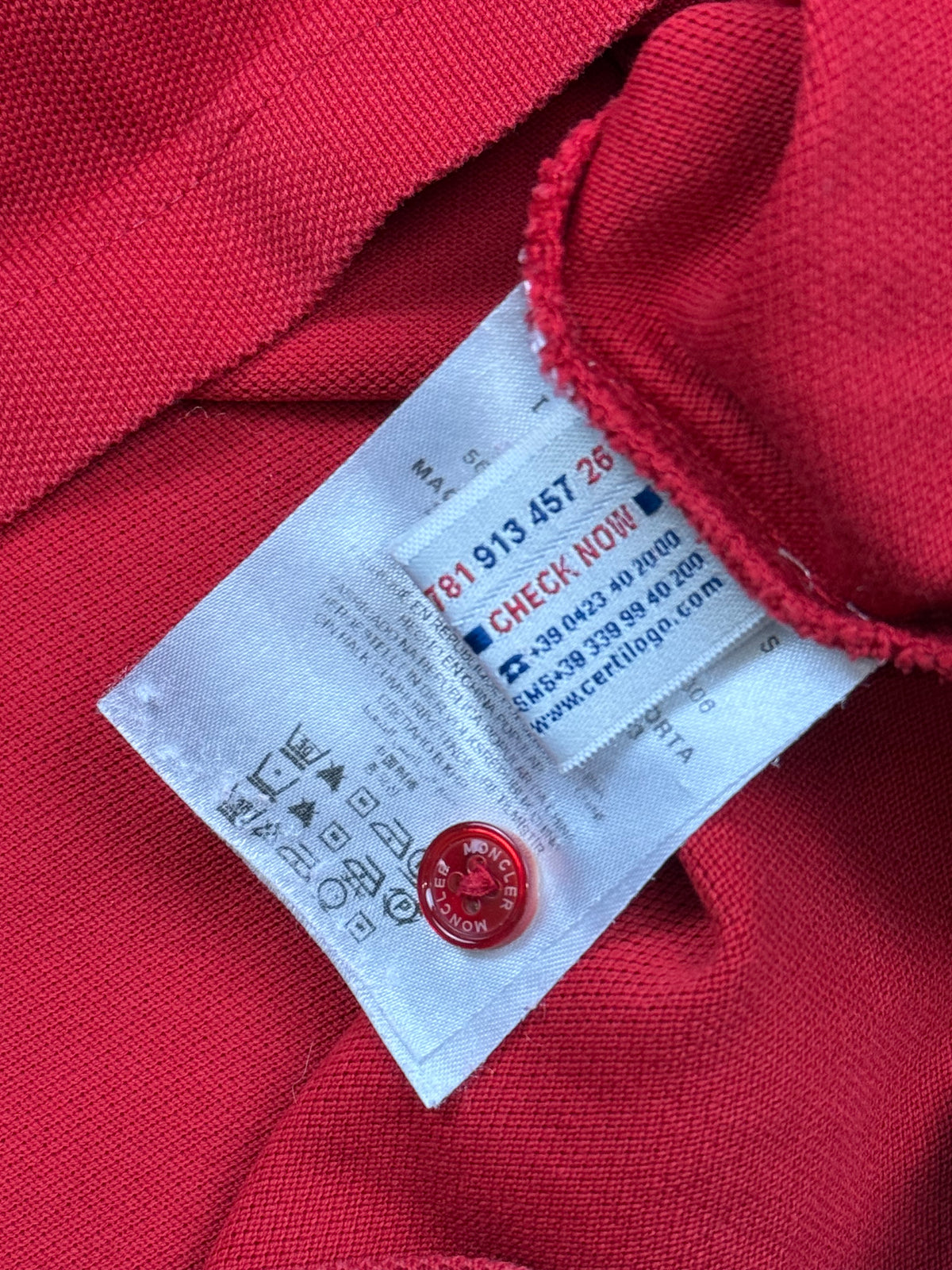 vintage Moncler polo {M}