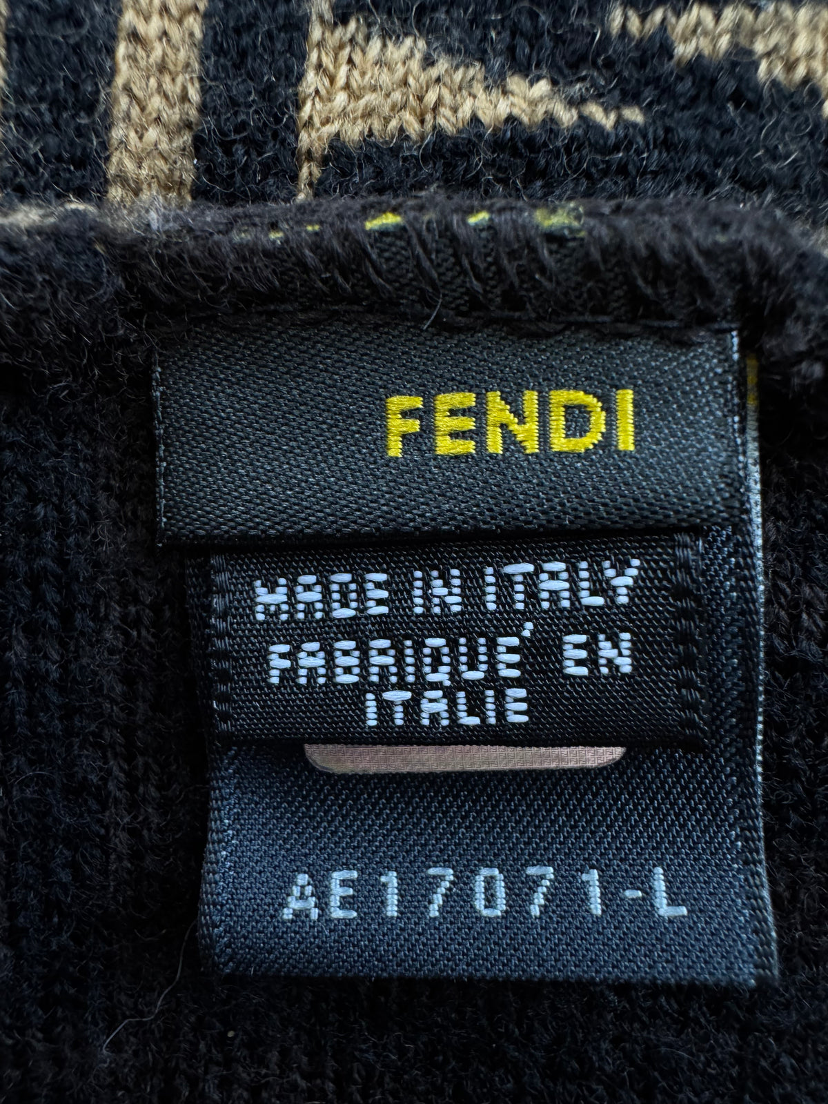vintage Fendi beanie