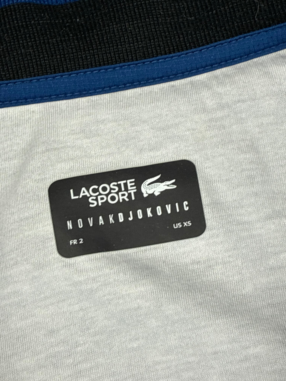 navyblue Lacoste windbreaker {S}