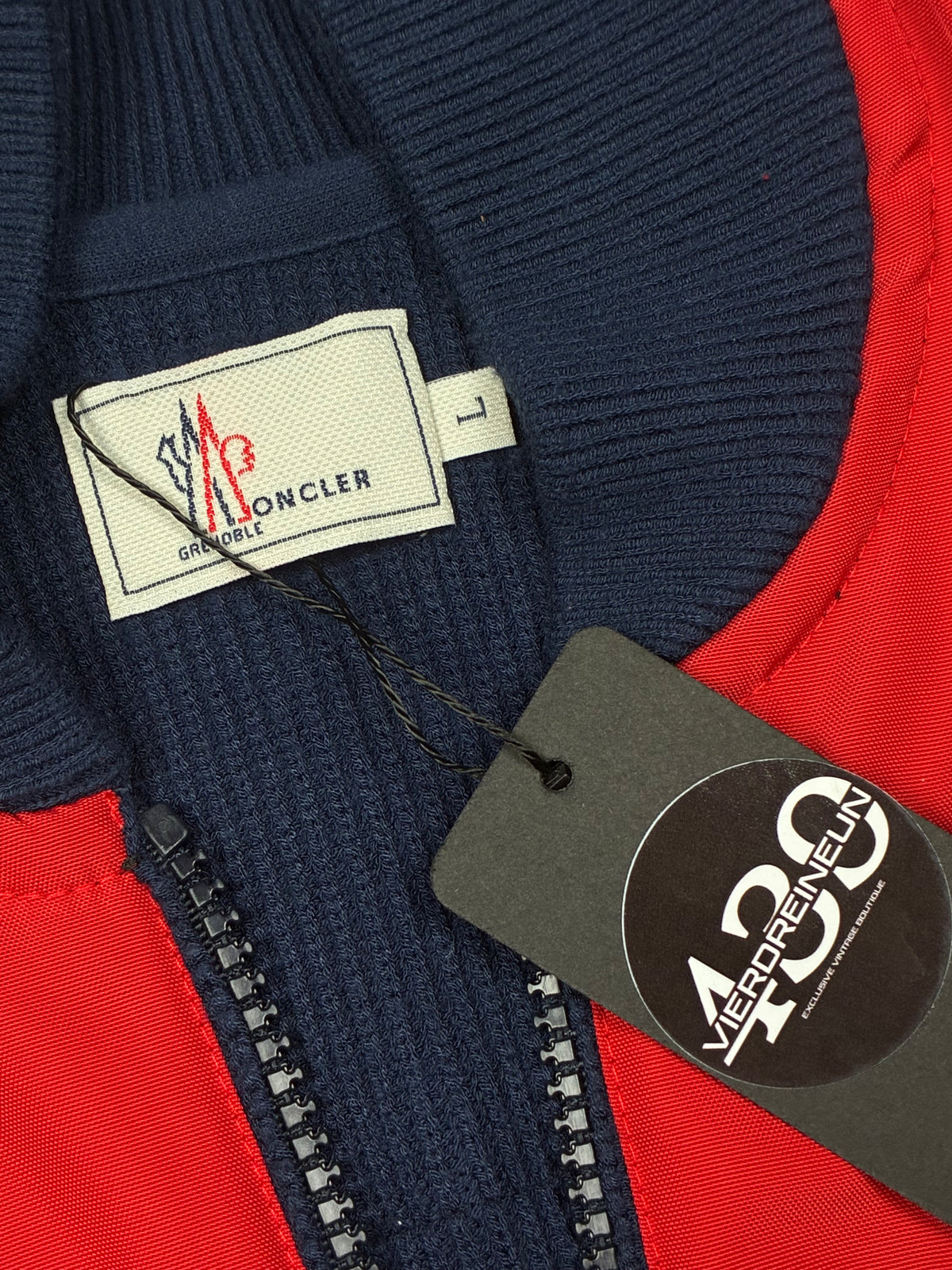 vintage Moncler sweatjacket {L}