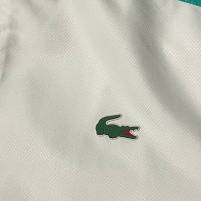 white Lacoste tracksuit {M}