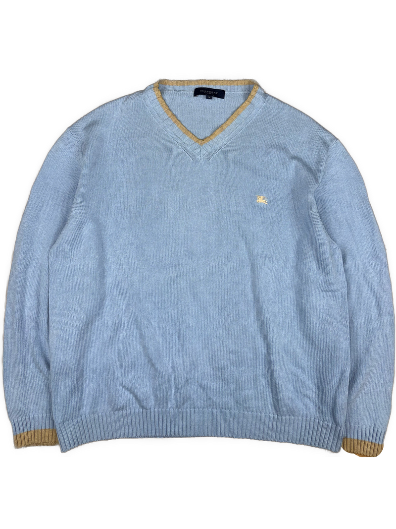 vintage Burberry knittedsweater {M}
