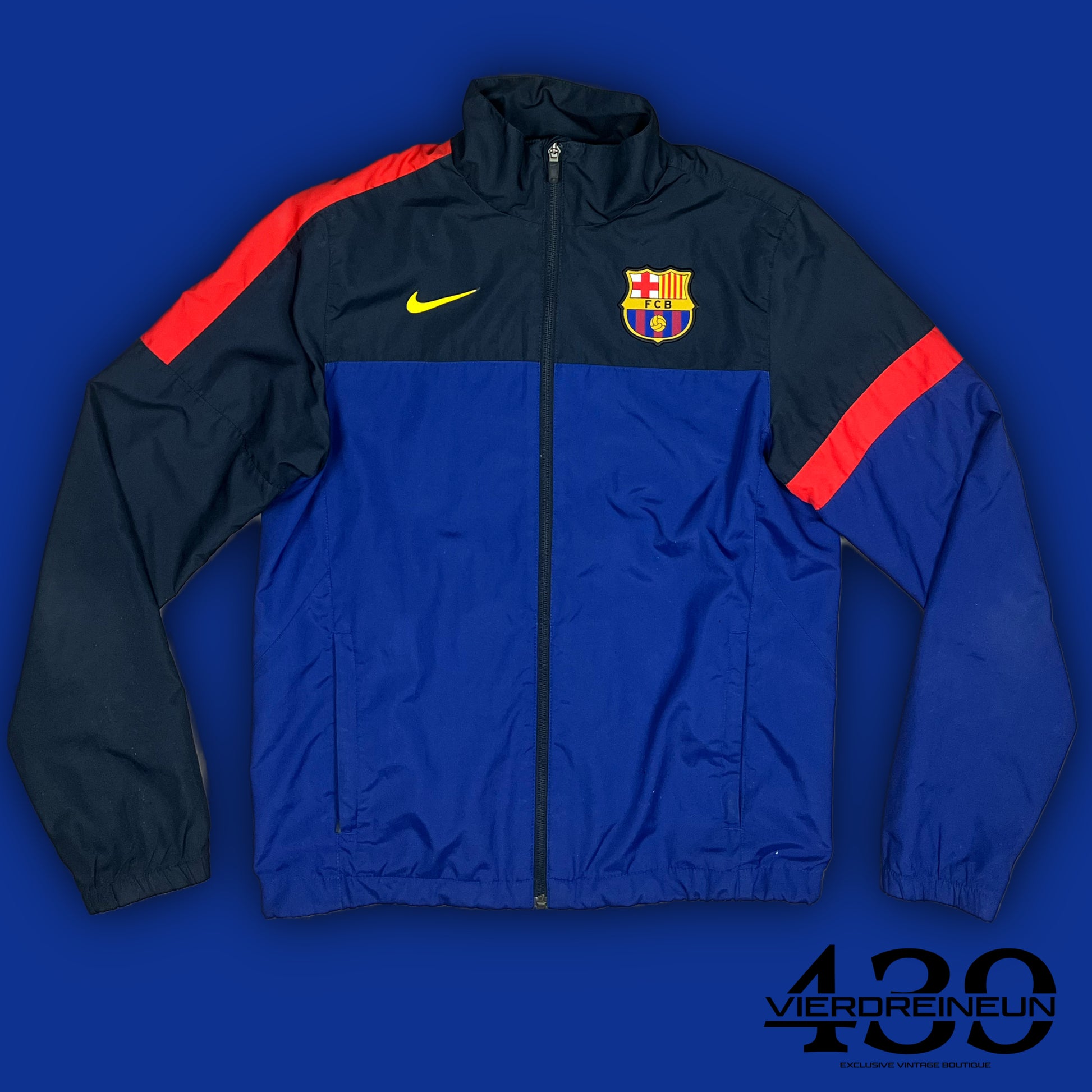 vintage Nike Fc Barcelona windbreaker {S}