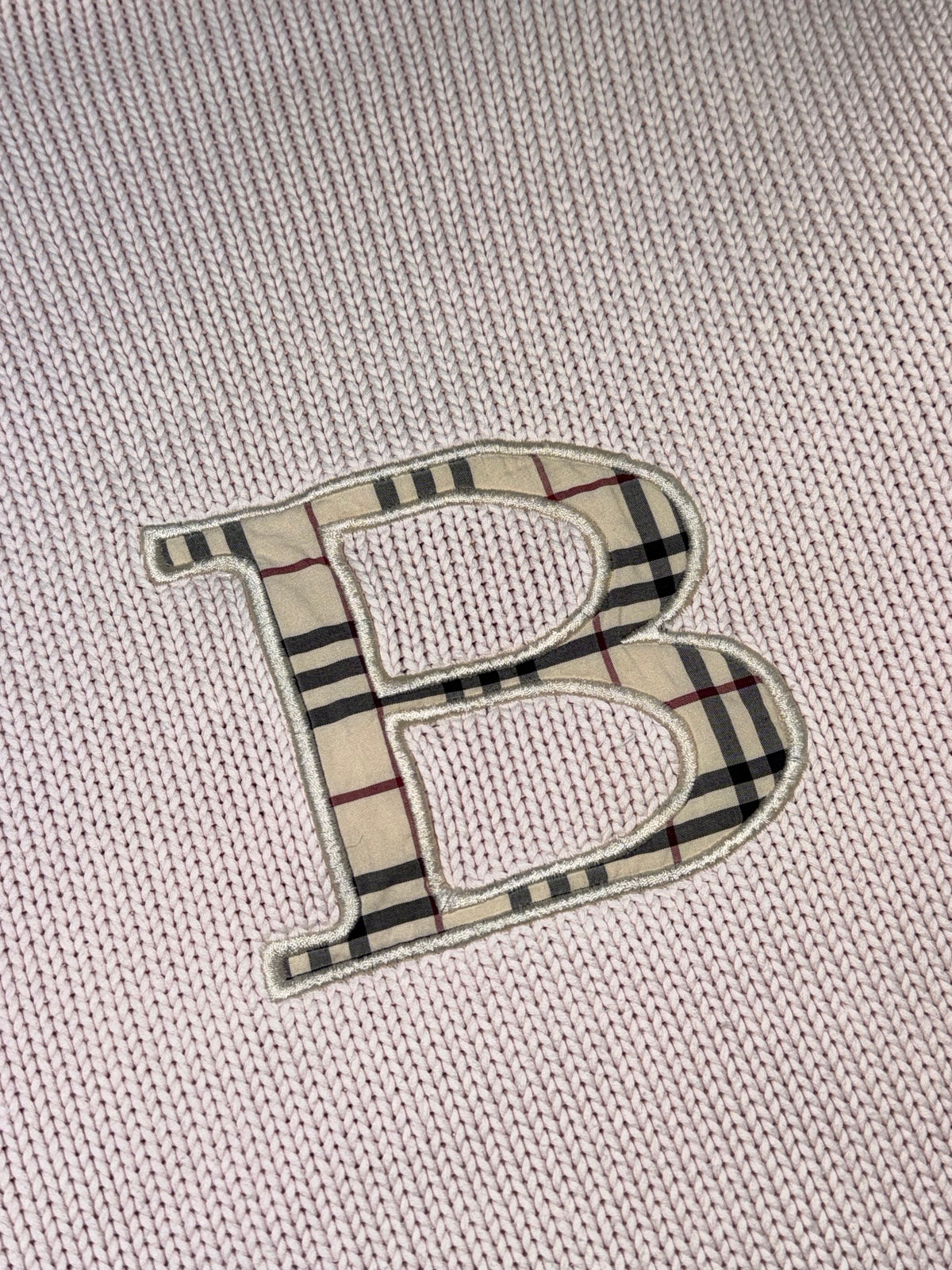 vintage Burberry knittedsweater {S}