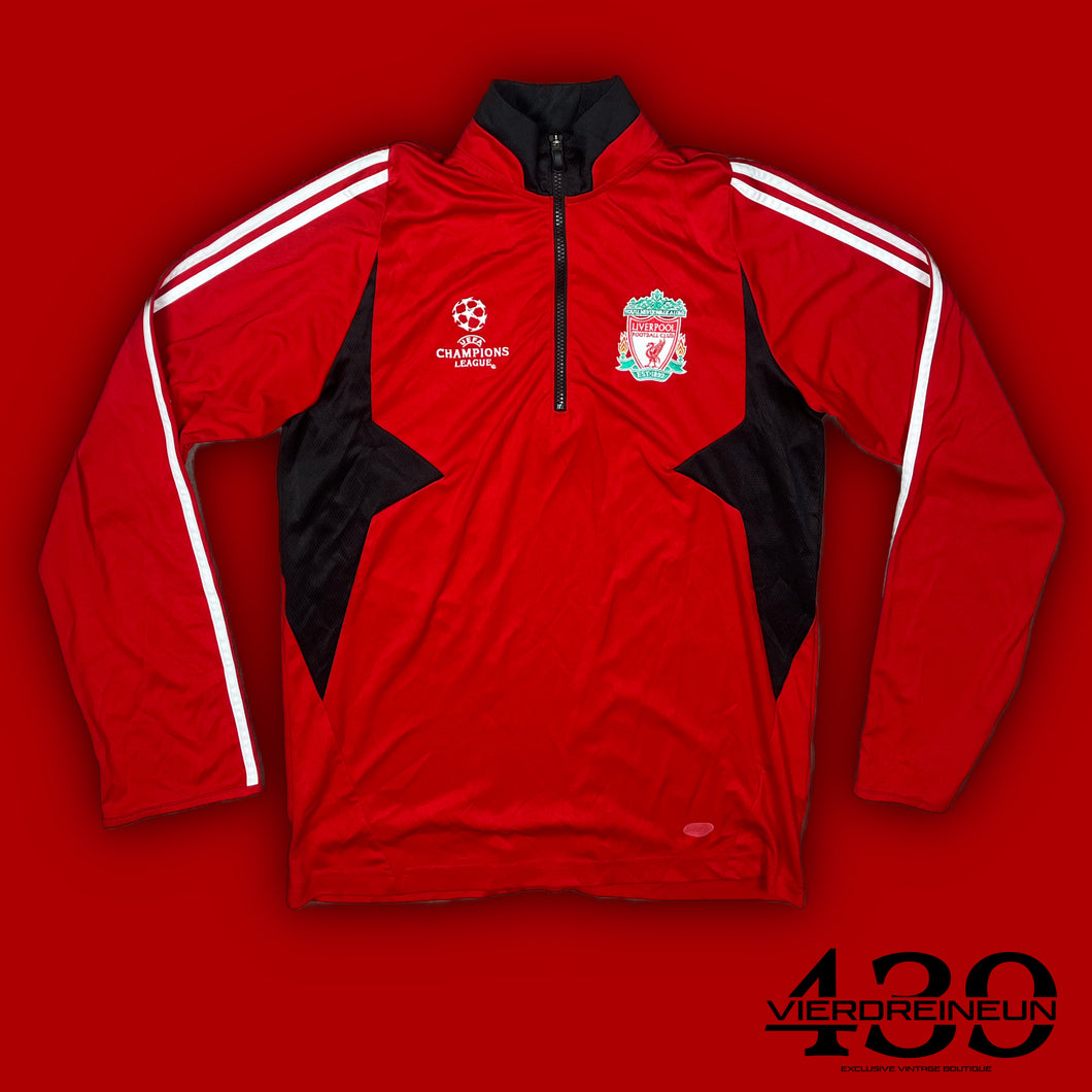 vintage Adidas Fc Liverpool halfzip {M}