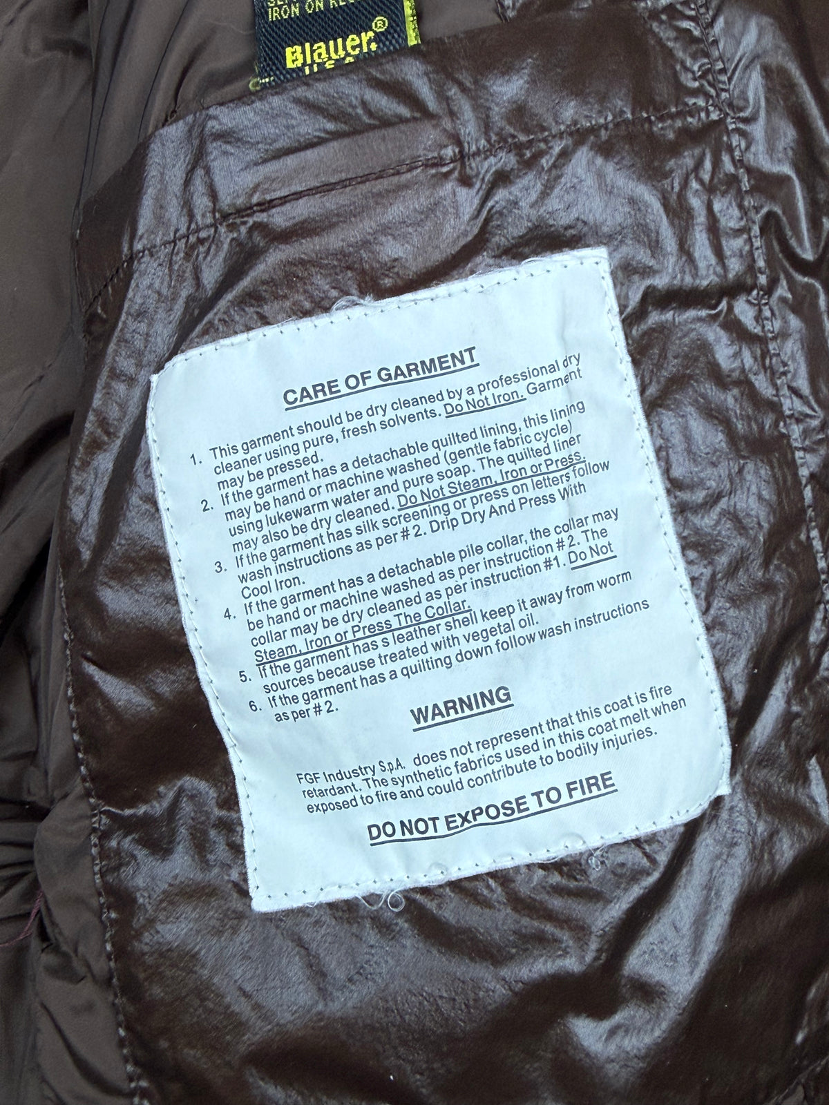 vintage Blauer winterjacket {M}