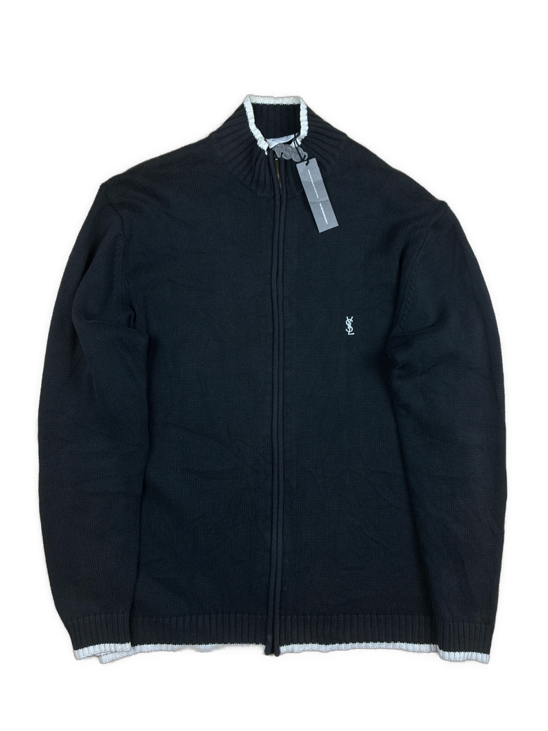 vintage YSL Yves Saint Laurent sweatjacket {M}