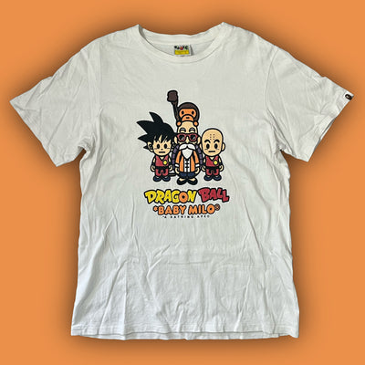 vintage BAPE a bathing ape X DRAGON BALL t-shirt {L}