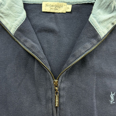 vintage YSL Yves Saint Laurent sweatjacket {XL}