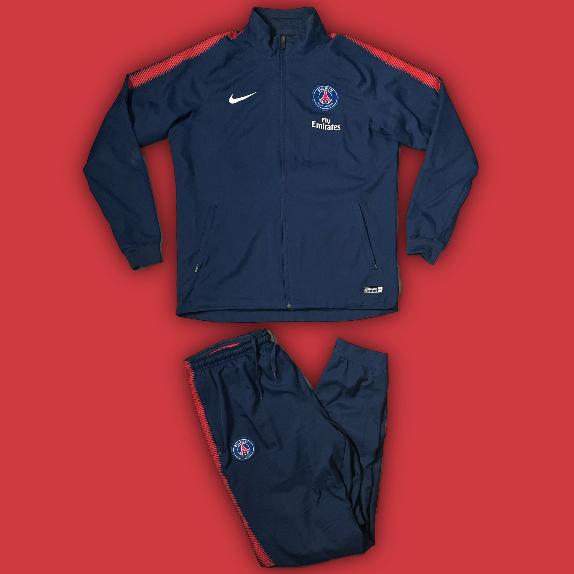 vintage Nike PSG Paris Saint Germain {L}