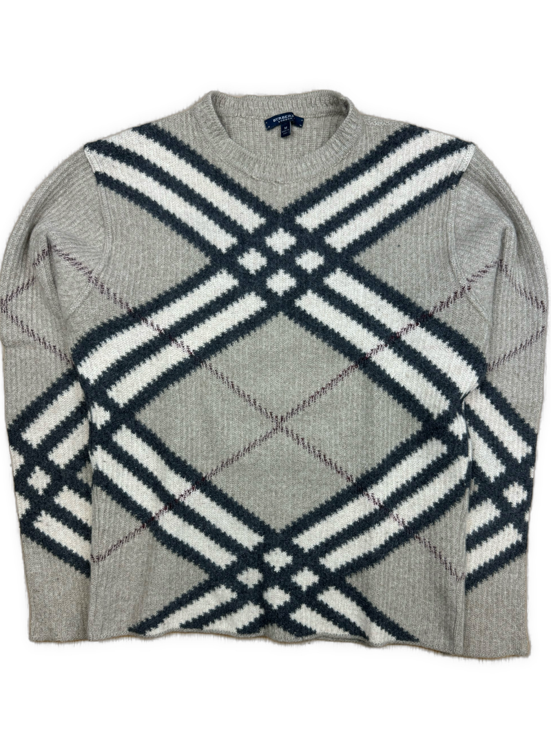 vintage Burberry knittedsweater {M}