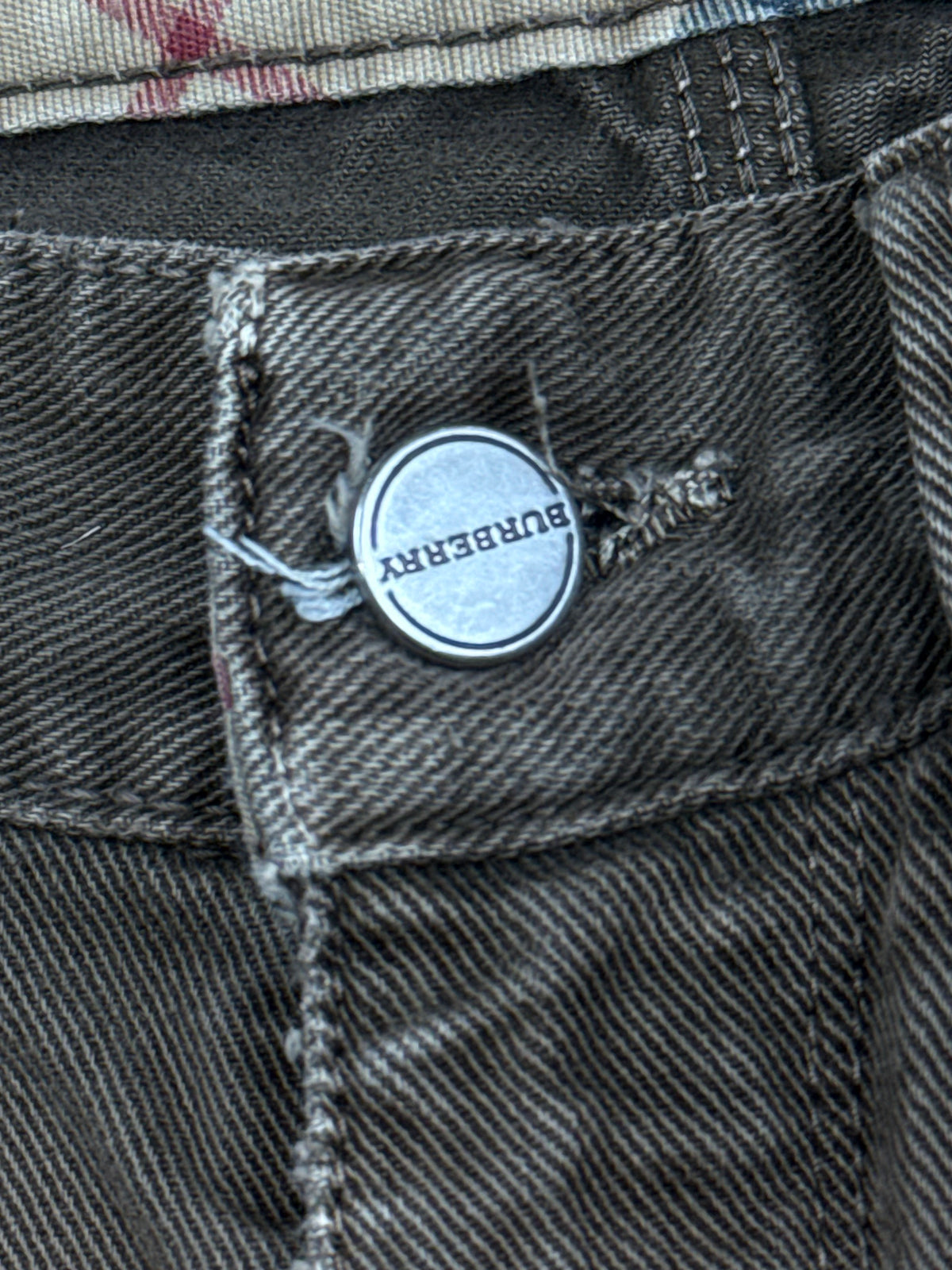 vintage Burberry jeans