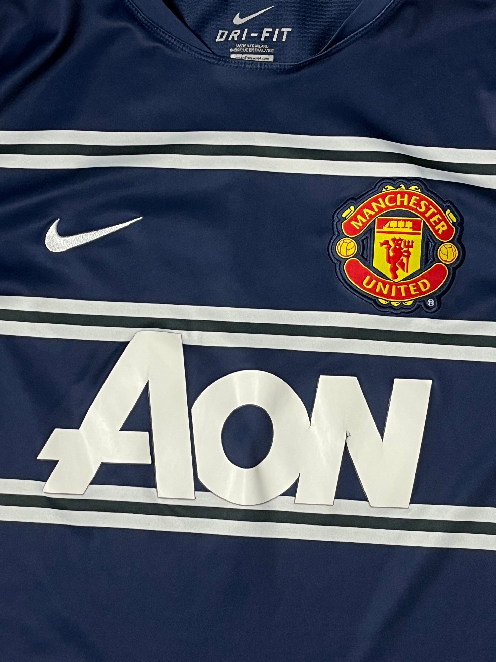 vintage Nike Manchester United trainingsjersey {M}