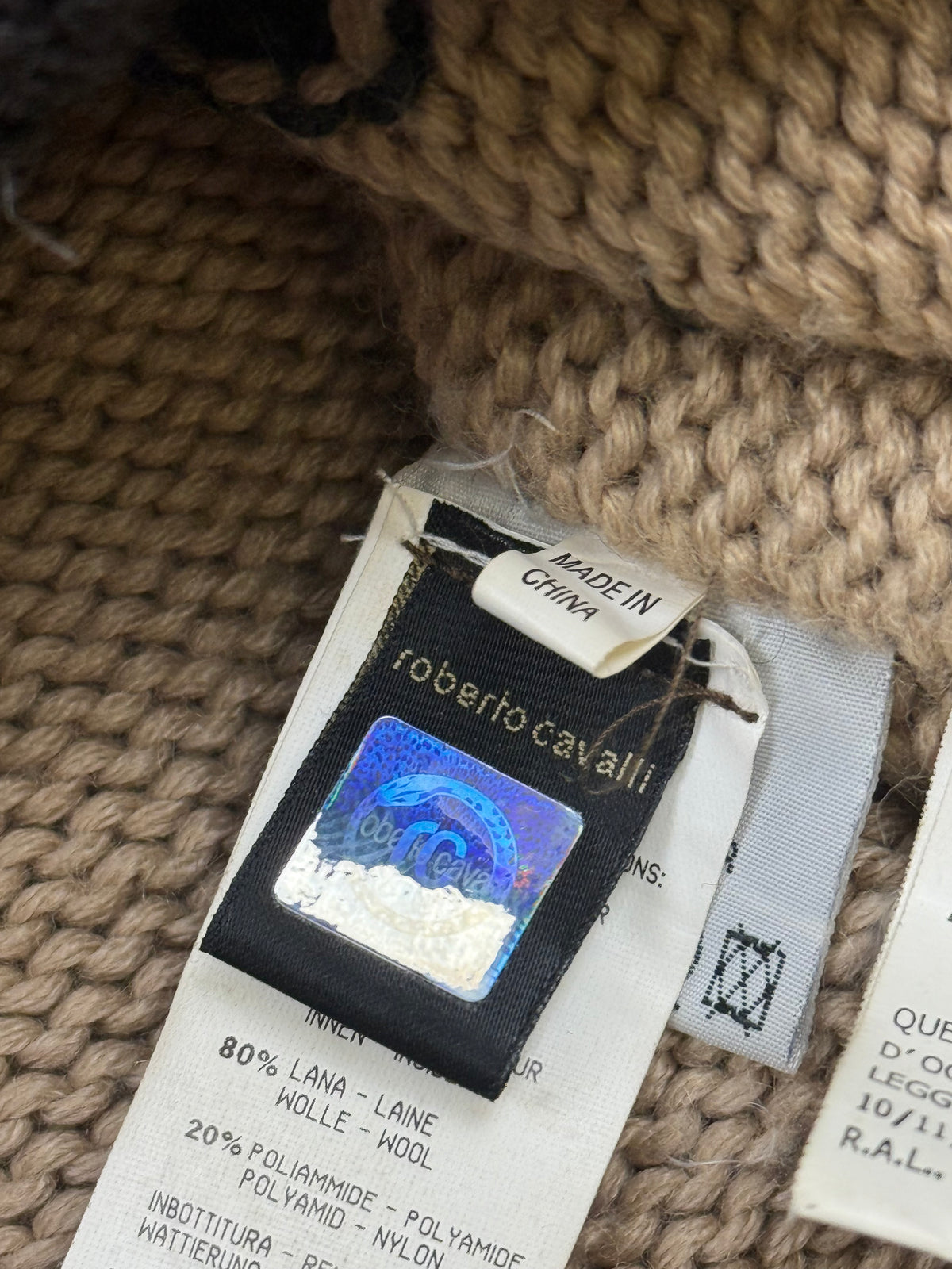 vintage Roberto Cavalli vest {M}