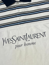 Load image into Gallery viewer, vintage Yves Saint Laurent spellout polo {XL}
