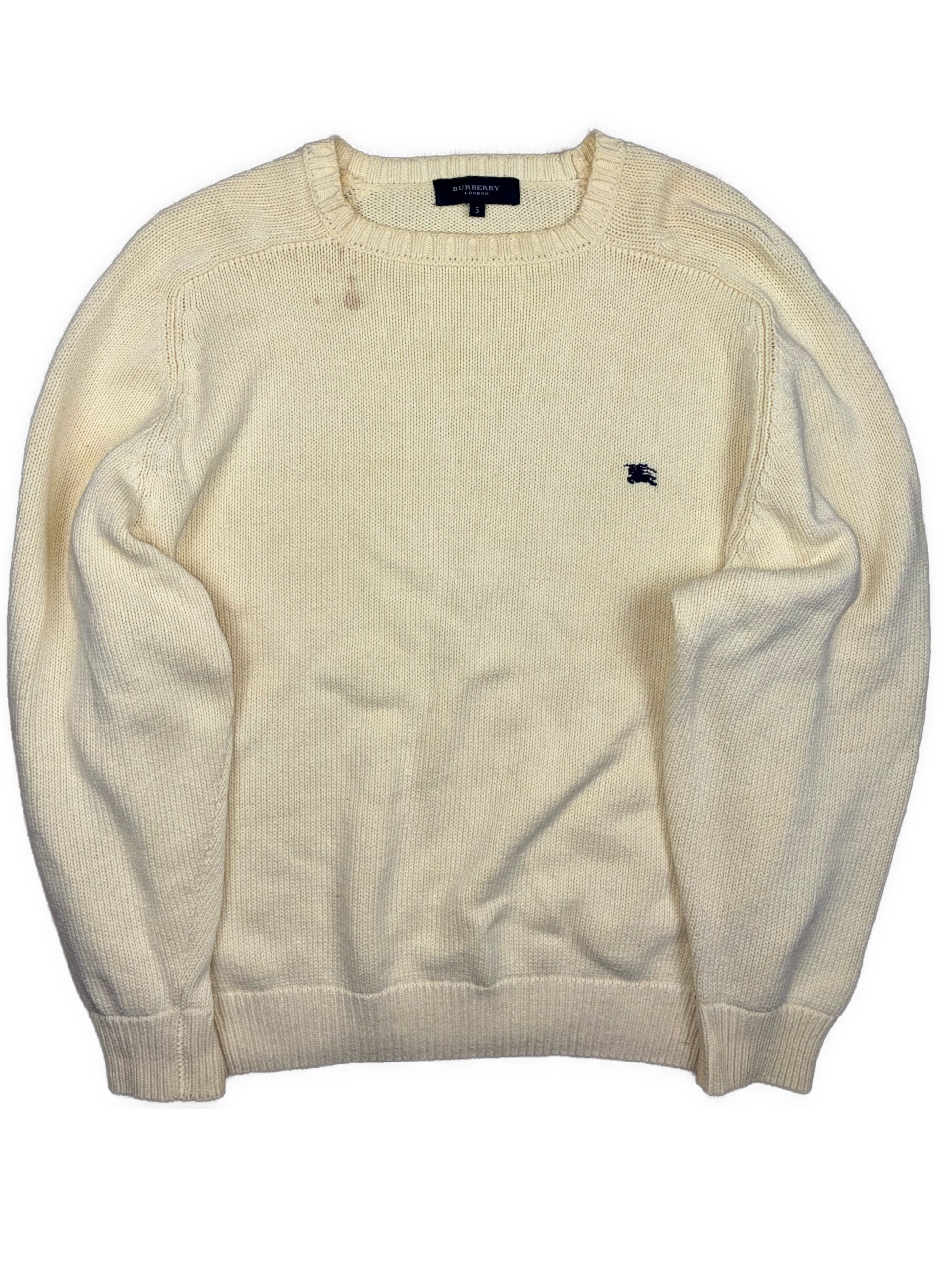 vintage Burberry knittedsweater {M}