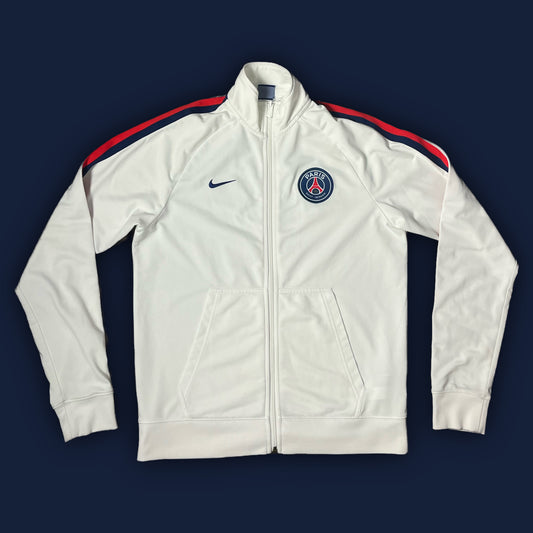 white Nike PSG trackjacket {M}
