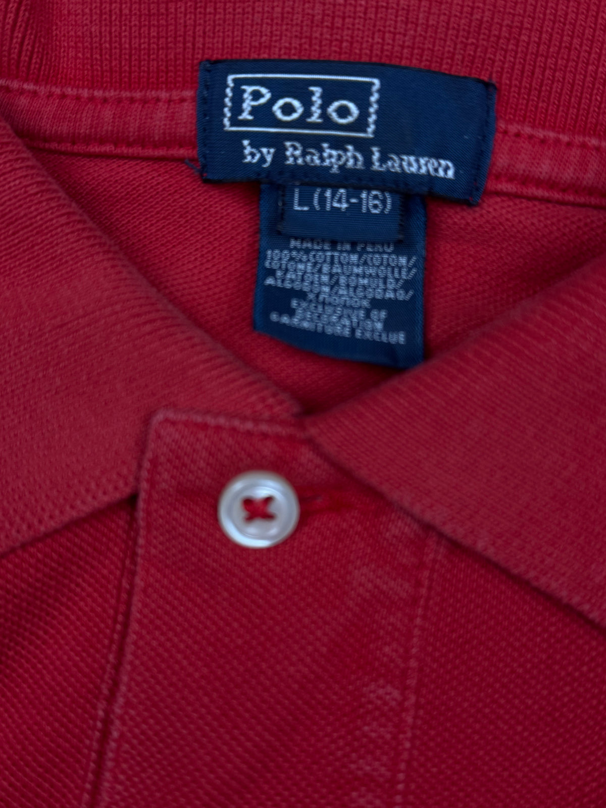 vintage Polo Ralph Lauren polo long {XS}