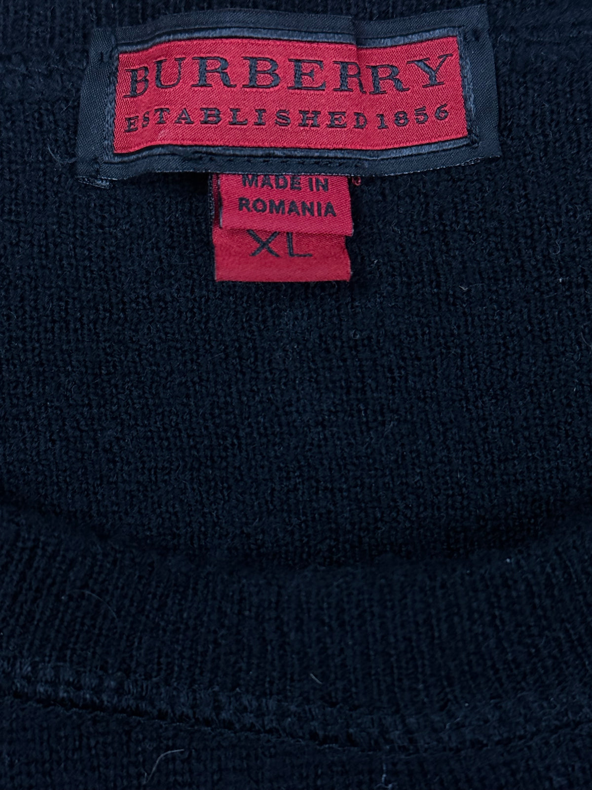 vintage Burberry Sport knittedsweater {XL}