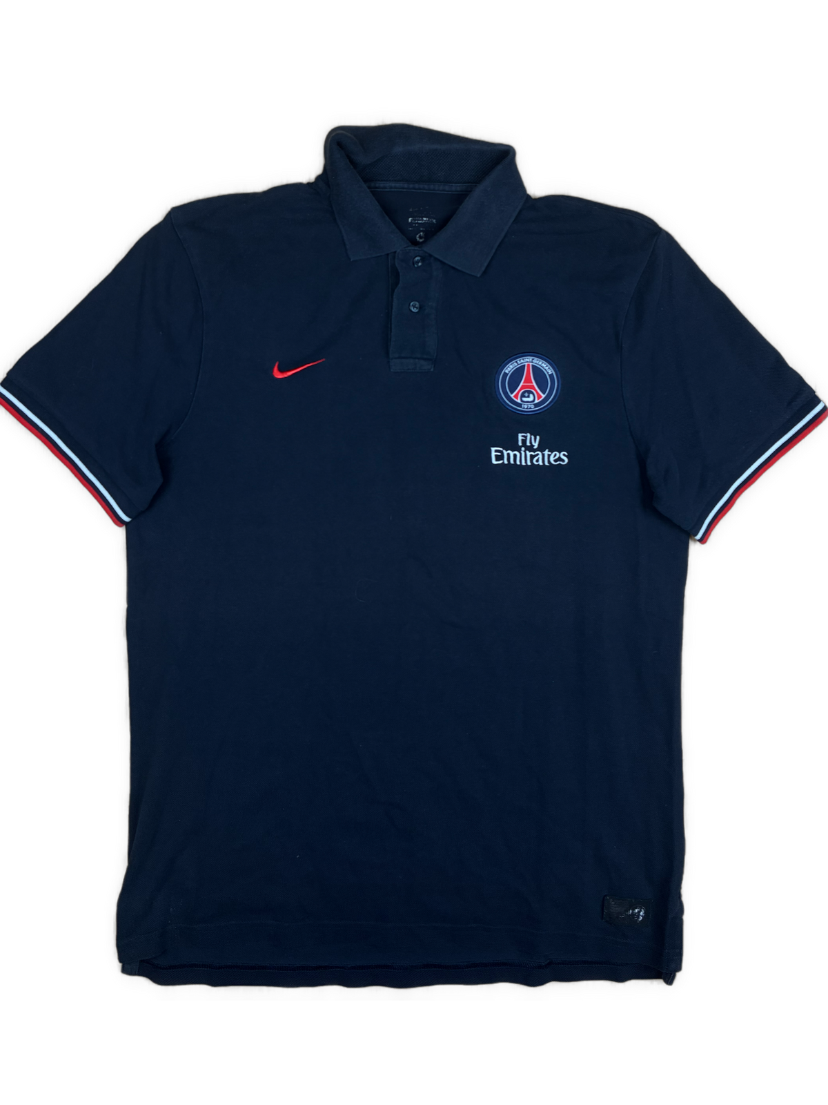 vintage Nike PSG Paris Saint Germain polo {L}