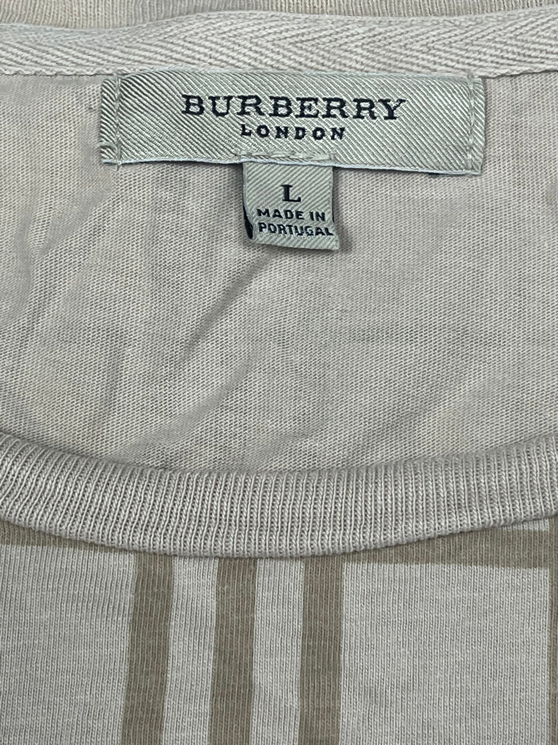 vintage Burberry longsleeve {L}