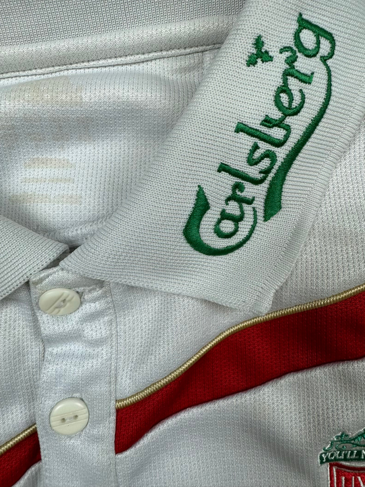 vintage Adidas Fc Liverpool polo {L}