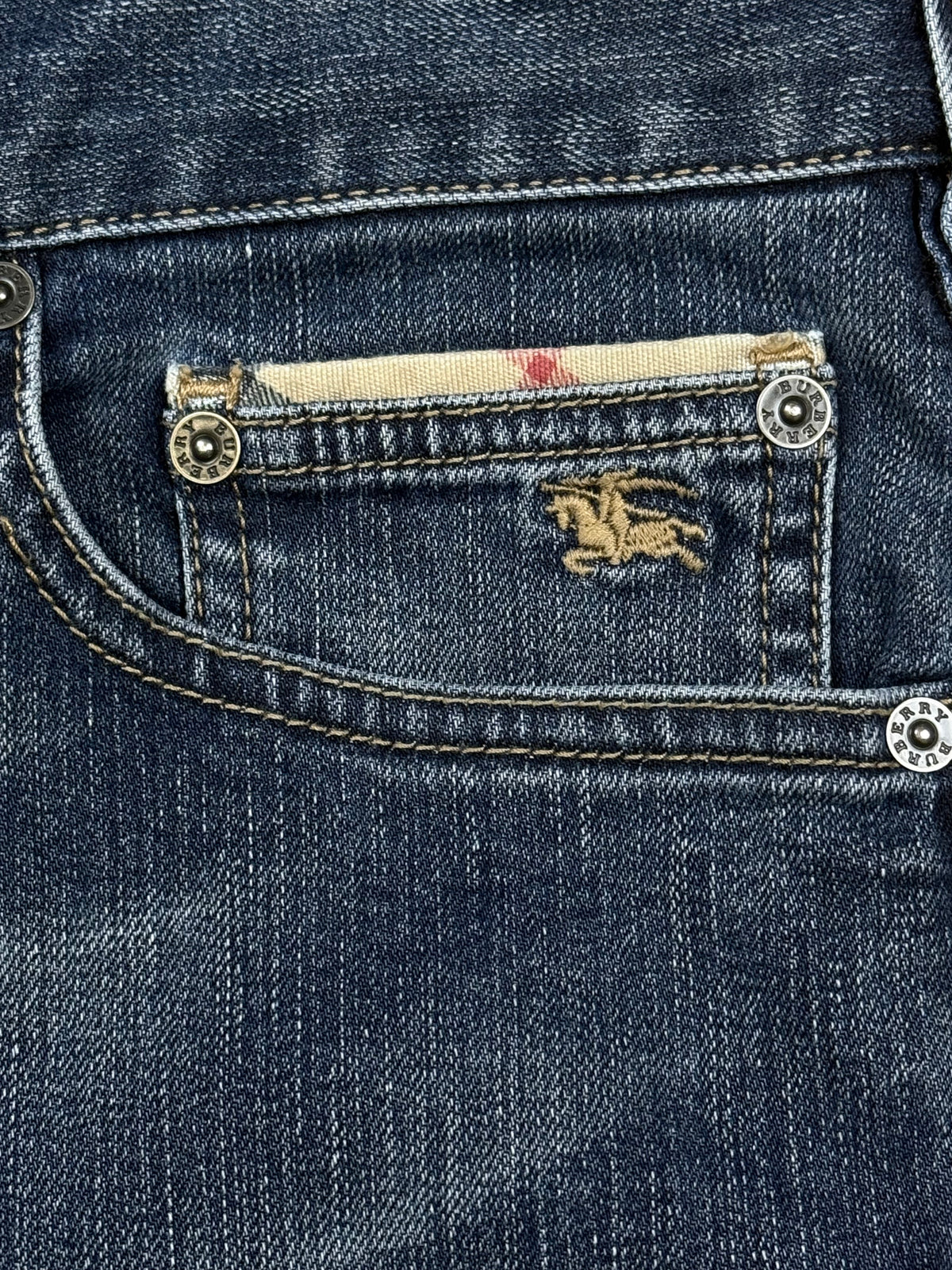 vintage Burberry jeans {S}