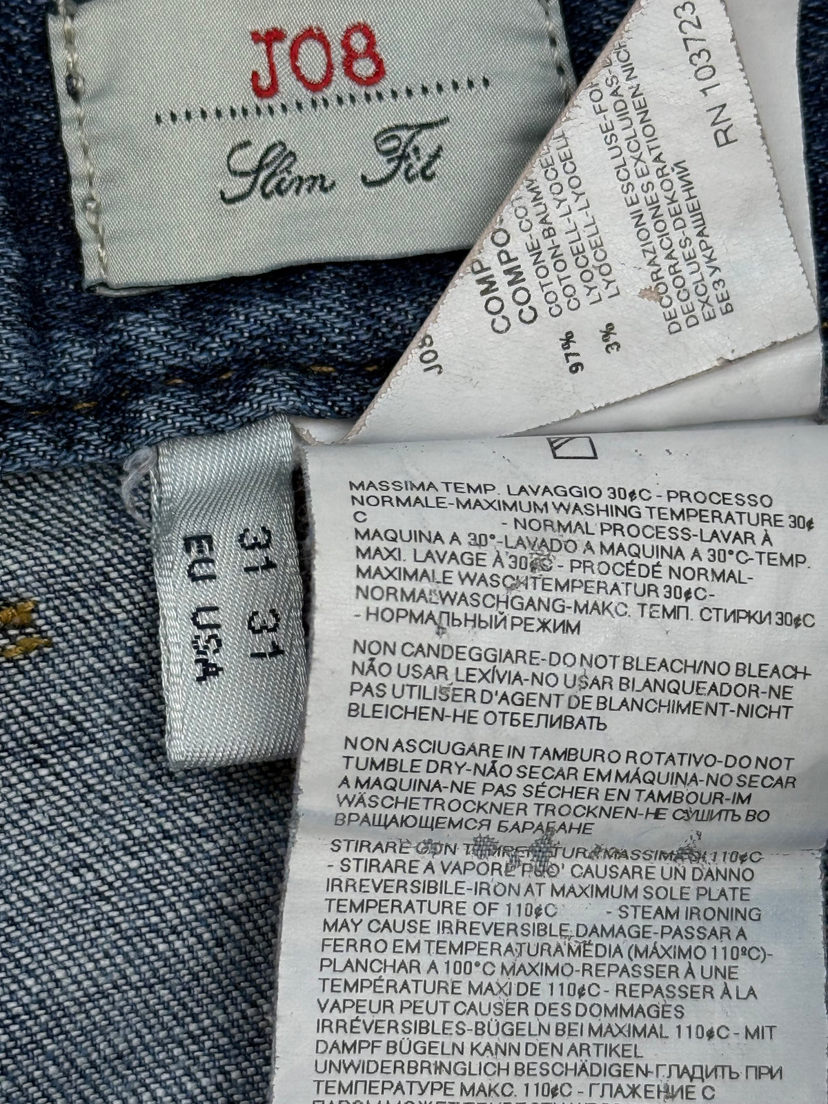 vintage Armani jeans