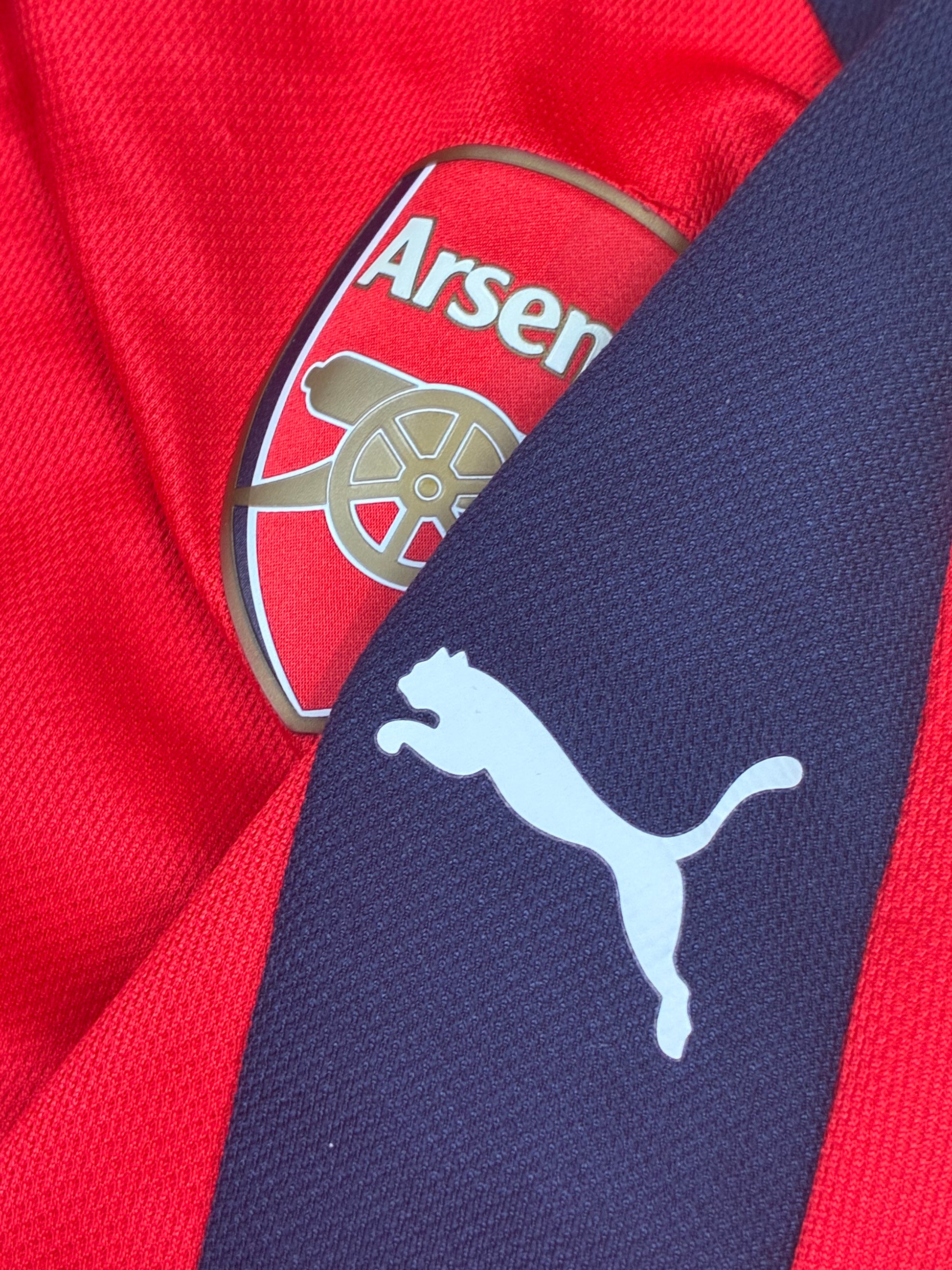 red Puma Fc Arsenal trainingjersey {S}