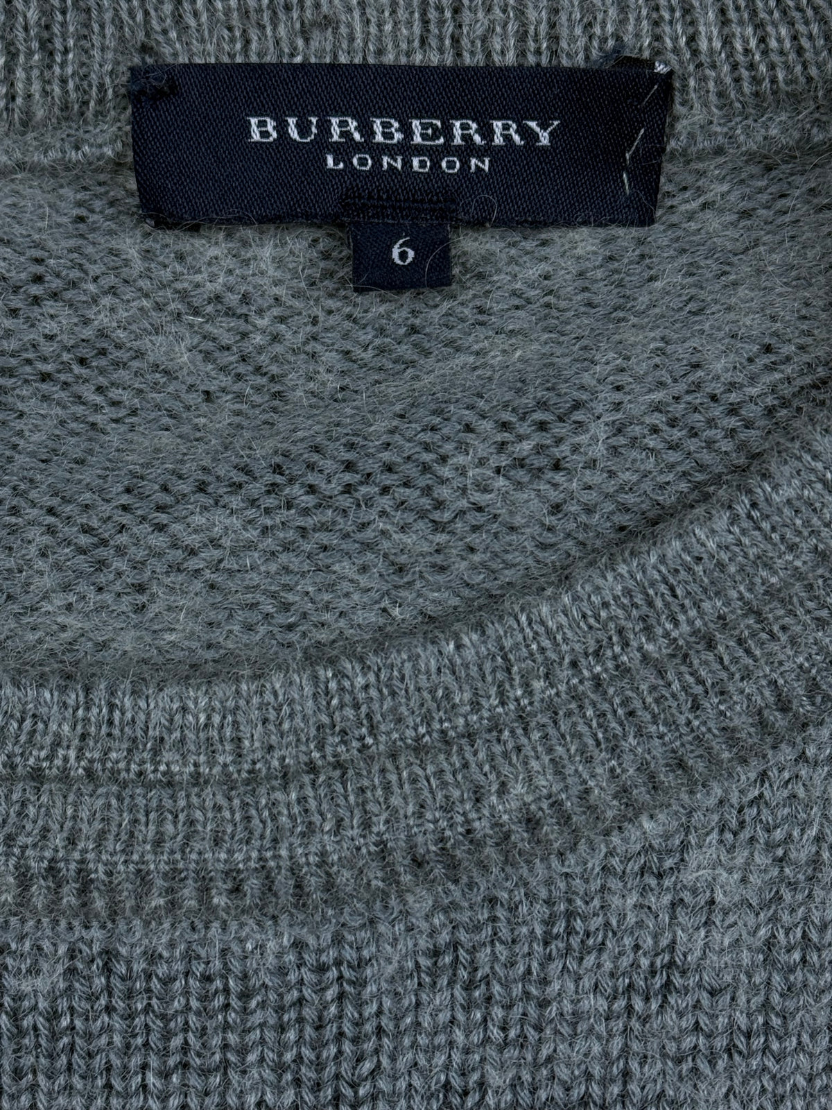 vintage Burberry knittedsweater {M}