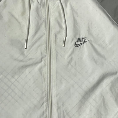 vintage white Nike TN/TUNED reversible windbreaker {M}